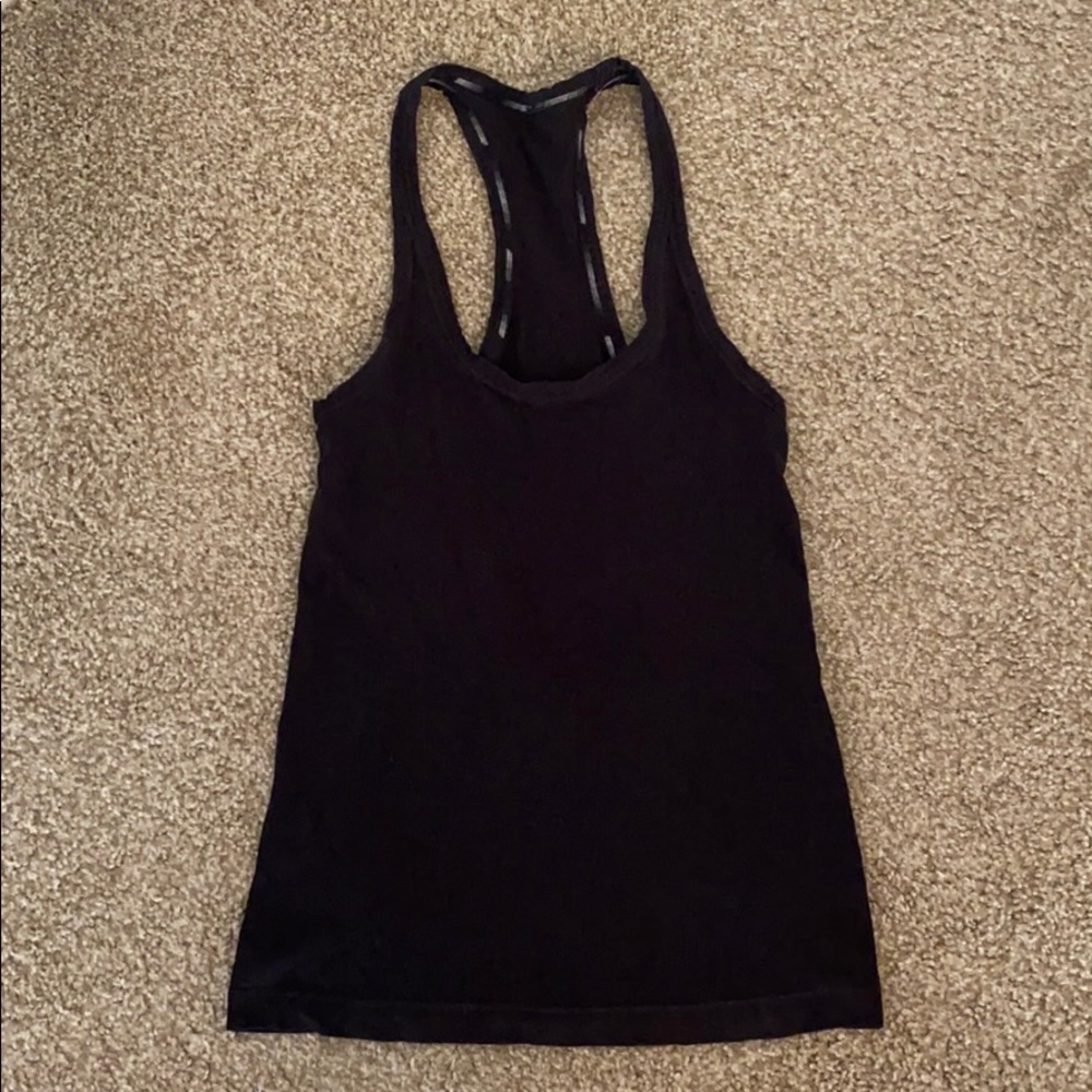 Lululemon black tank top - Size 8